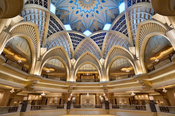Discover the grandeur of Emirates Palace with its stunning architectural details where luxury meets heritage creating an unforgettable experience in the heart of Abu Dhabi.